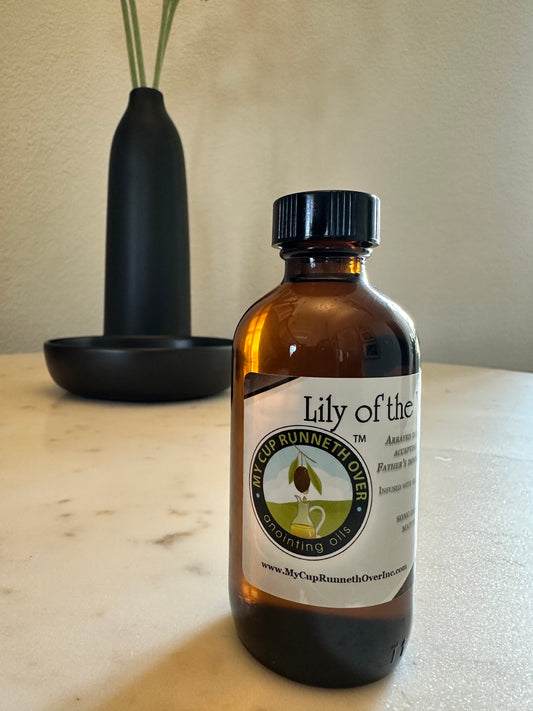 Lily of the Valley Anointing Oil - 4 oz (118.3 ml) by My Cup Runneth Over Anointing Oils